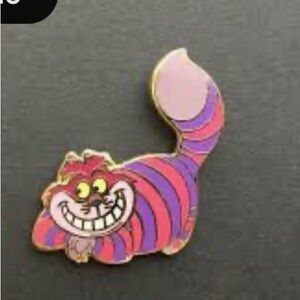 Disney Cheshire Cat Pin - Pink and Purple